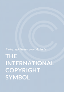 How to use the international copyright symbol
