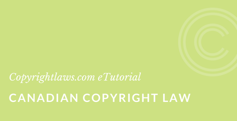 Canadian Copyright Law Course - Copyrightlaws.com: Copyright courses ...