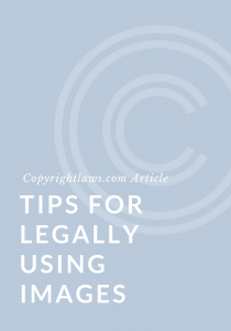 Tips for legally using images