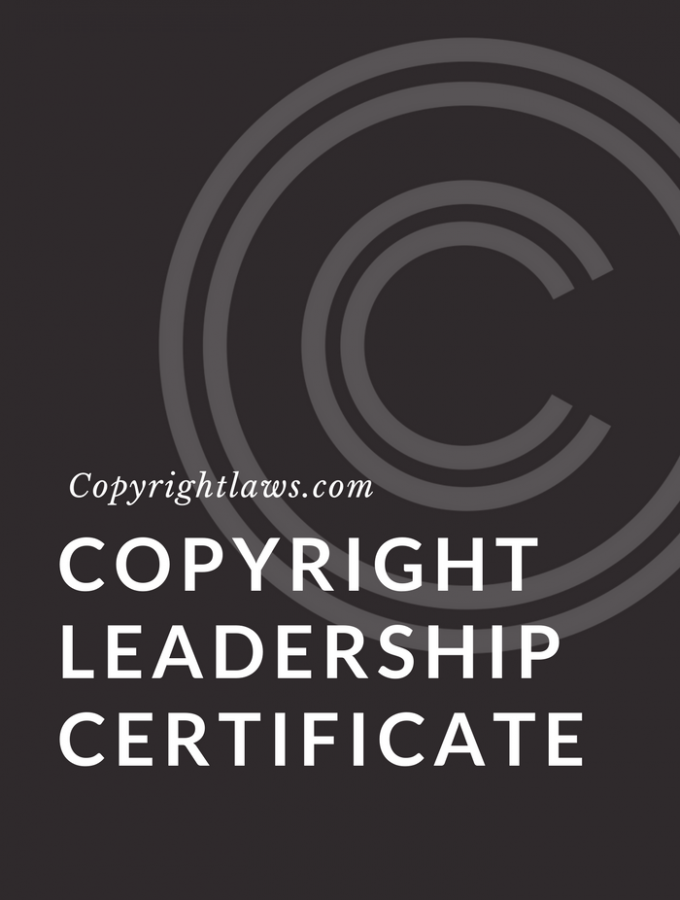 Copyright certificate program