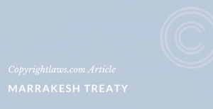 Marrakesh Treaty becomes effective
