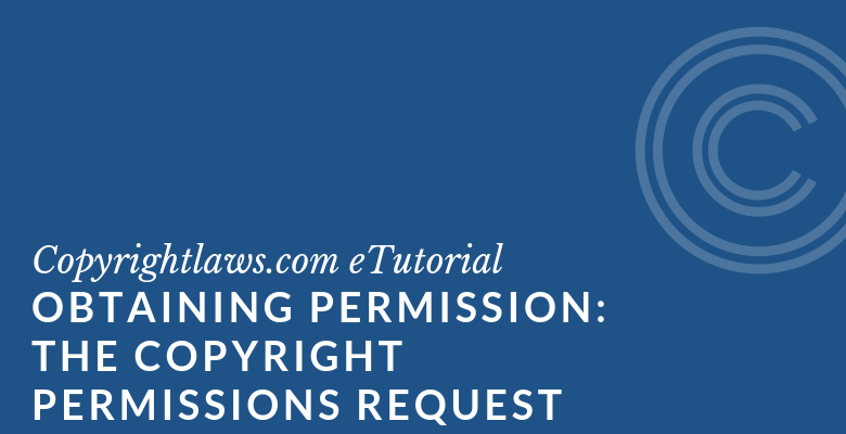 Sample copyright permissions letter