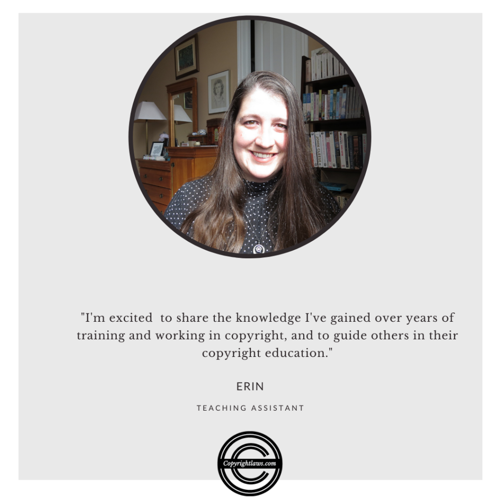 Copyright teaching assistant