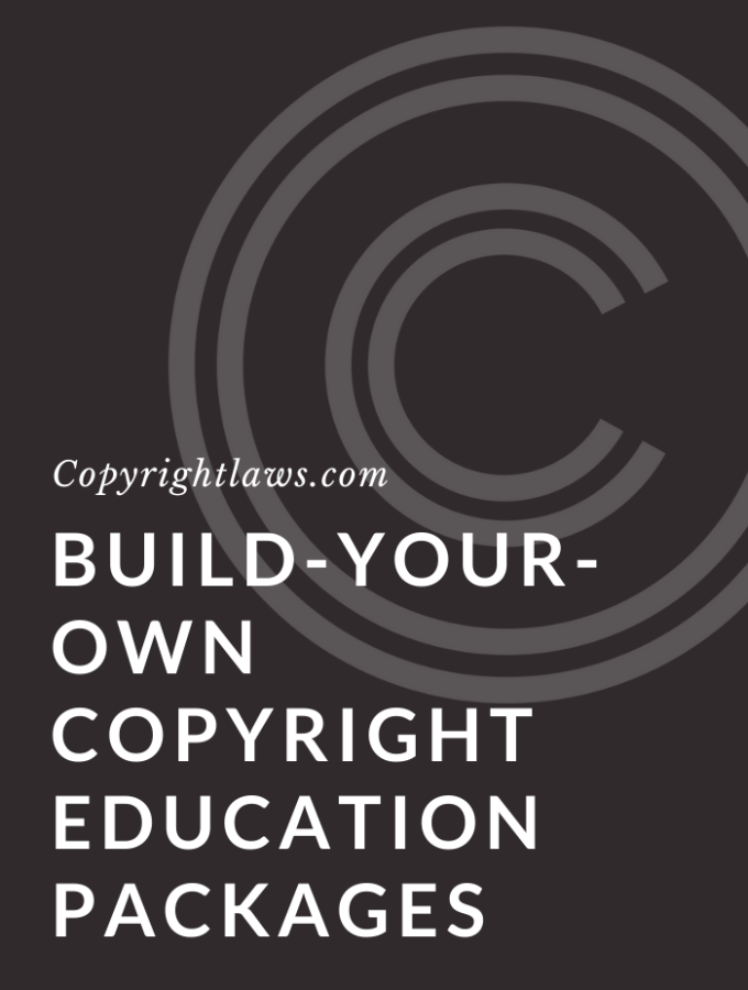 License our copyright courses